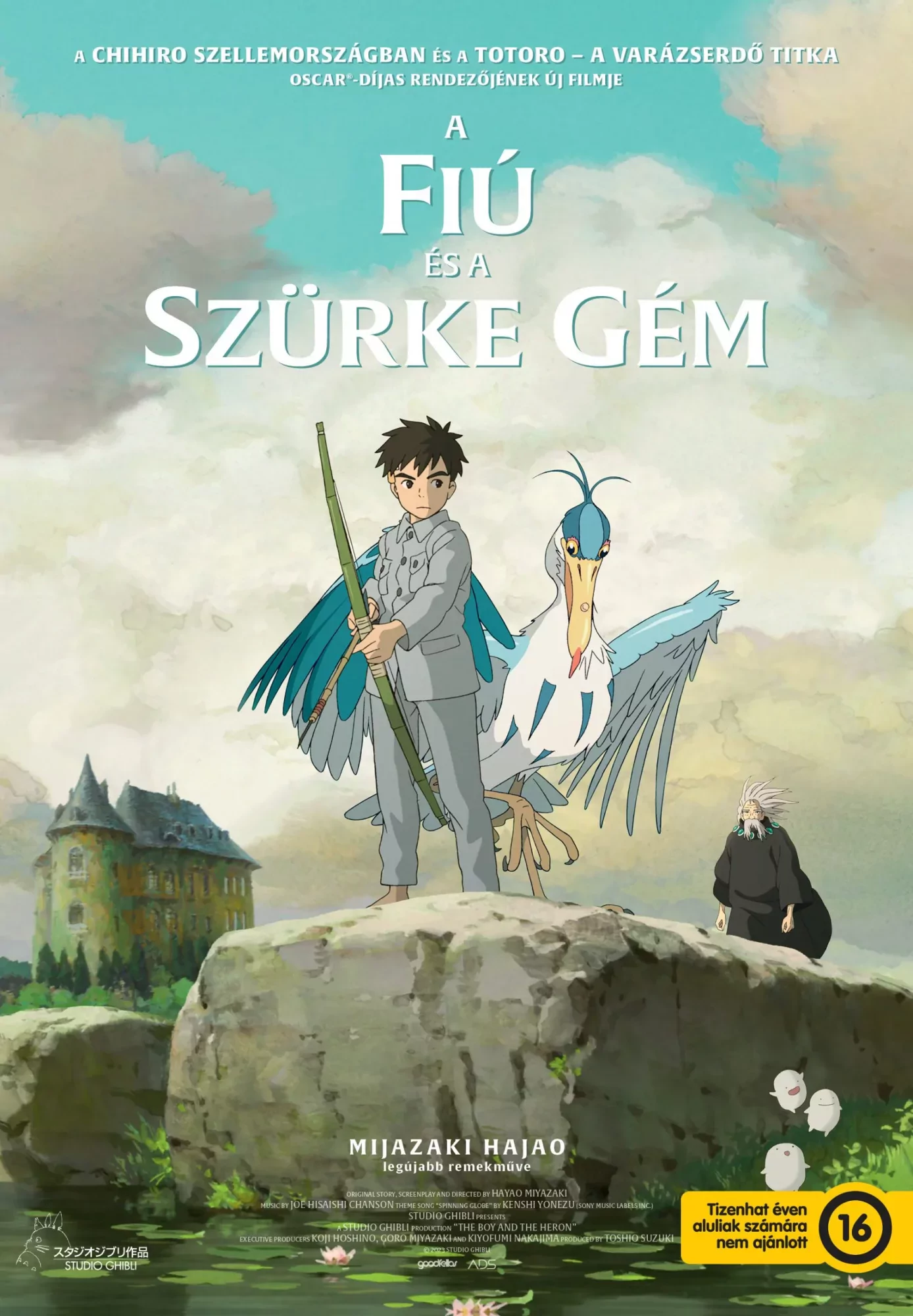 A fiú és a szürke gém / Kimitachi wa dô ikiru ka