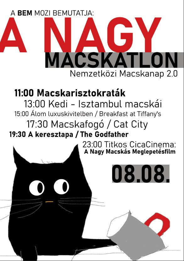 A Nagy Macskatlon programfüzet